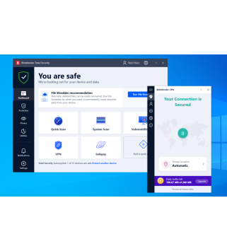 Bitdefender Total Security Family| 25 Geräte | 2 Jahre Schutz