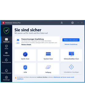 Bitdefender Antivirus Plus Multiplatform 2026 | Schutz für alle Geräte