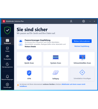 Bitdefender Antivirus Plus Multiplatform 2026 | Schutz für alle Geräte