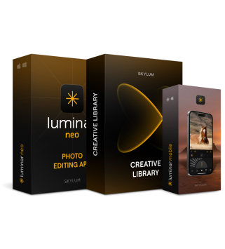 Skylum Luminar NEO MAX 2026 1 User 2 Geräte + 3 Mobilgeräte für PC/Mac Deutsch (Dauerlizenz, Vollversion) (LUMINAR-NEO-MAX)