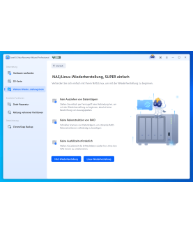 EaseUS Data Recovery Wizard 2026 Professional 1 PC Deutsch/Multilingual (Dauerlizenz, aktuelle Vollversion) (SNDRWP50)