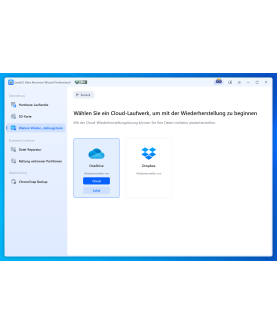 EaseUS Data Recovery Wizard 2026 Professional 1 PC Deutsch/Multilingual (Dauerlizenz, aktuelle Vollversion) (SNDRWP50)