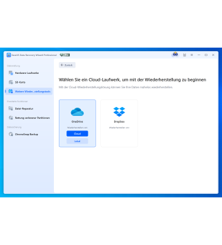 EaseUS Data Recovery Wizard 2026 Professional 1 PC Deutsch/Multilingual (Dauerlizenz, aktuelle Vollversion) (SNDRWP50)