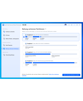 EaseUS Data Recovery Wizard 2026 Professional 1 PC Deutsch/Multilingual (Dauerlizenz, aktuelle Vollversion) (SNDRWP50)