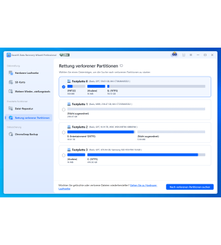 EaseUS Data Recovery Wizard 2026 Professional 1 PC Deutsch/Multilingual (Dauerlizenz, aktuelle Vollversion) (SNDRWP50)