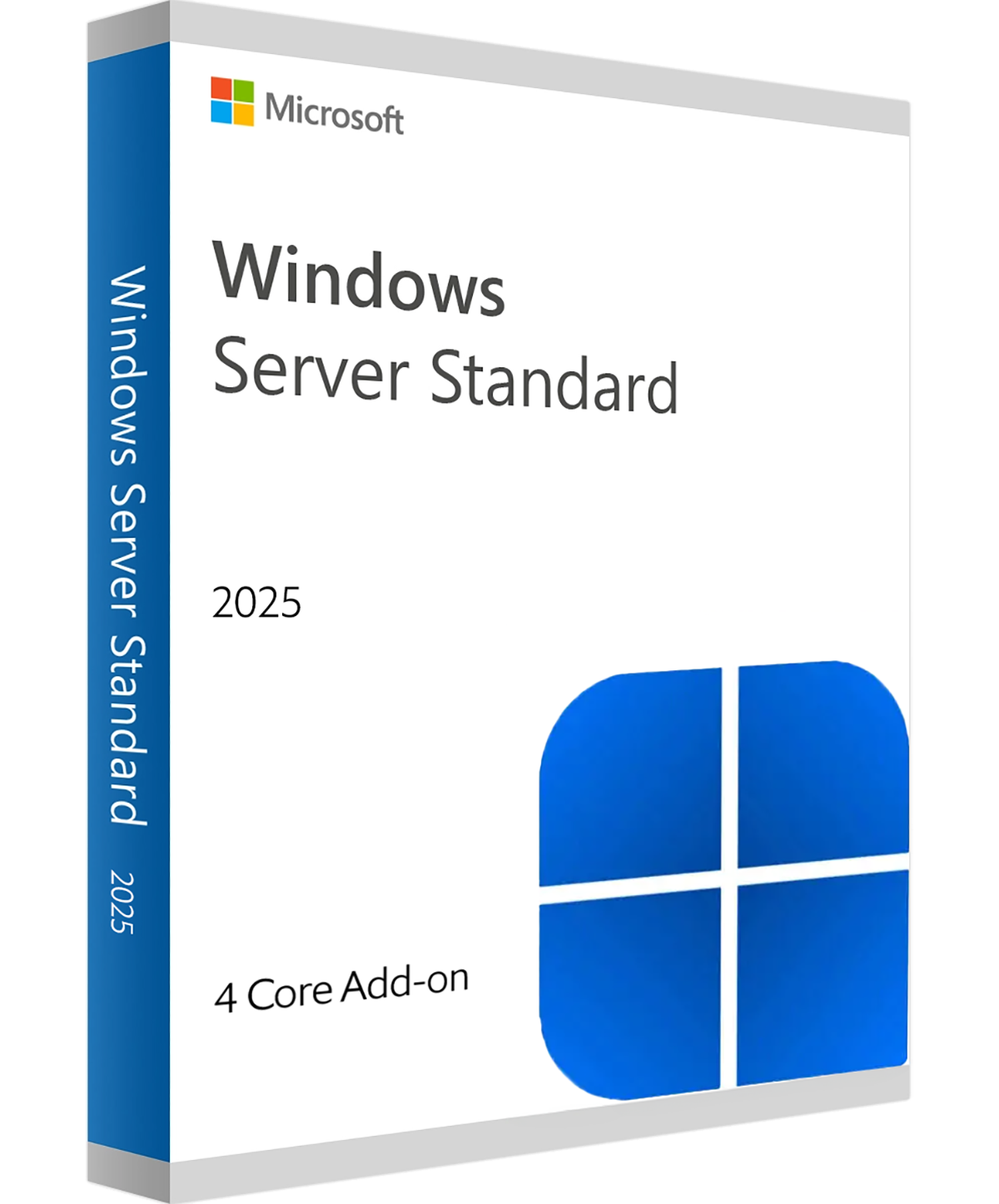 Microsoft Windows Server 2025 Standard 64-Bit 4 Core Add-on Deutsch/Multilingual (EP2-17259) (Dauerlizenz) mit E&R Cashback