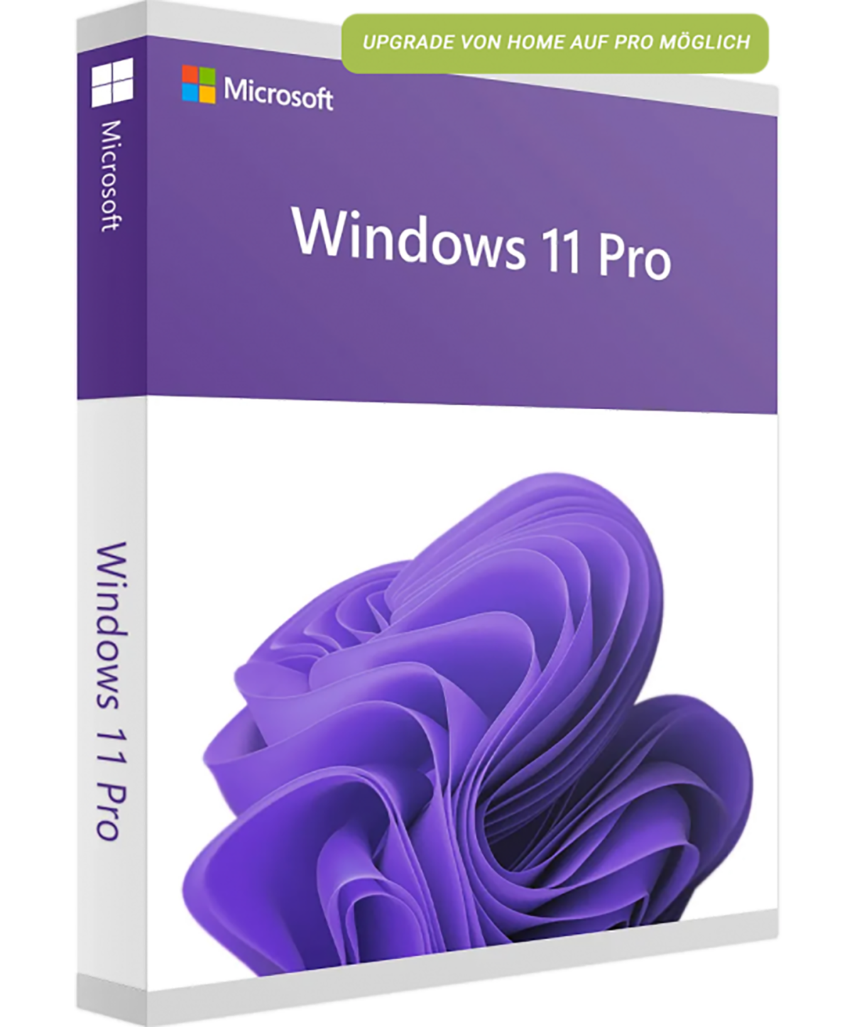 Microsoft Windows 11 Professional mit Upgrade von Windows 11 Home Deutsch/Multilingual (Dauerlizenz) (FQC-10572)