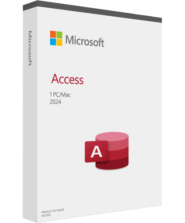 Microsoft Access LTSC 2024 (NCE COM BAS PER 1TM) Deutsch/Multilingual (Dauerlizenz, kein Abo)