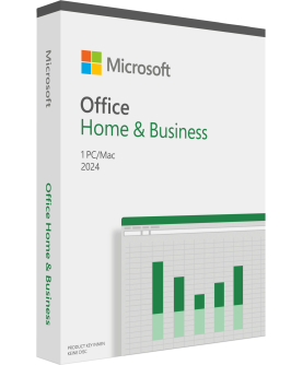 Microsoft Office 2024 Home & Business für PC/Mac Deutsch/Multilingual (EP2-06606) (Dauerlizenz, Retail) mit E&R Cashback