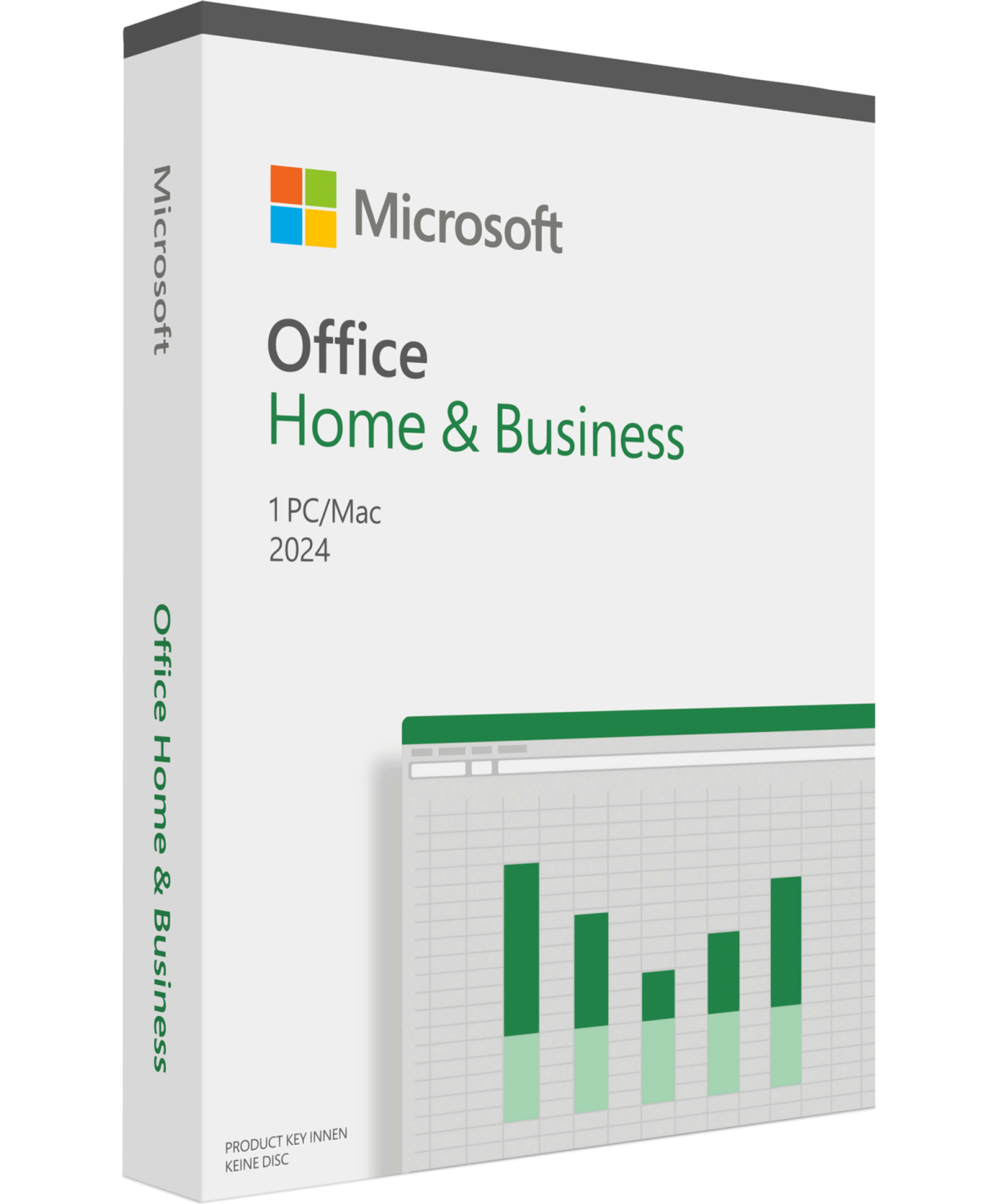 Microsoft Office 2024 Home & Business für PC/Mac Deutsch/Multilingual (EP2-06606) (Dauerlizenz, Retail) mit E&R Cashback