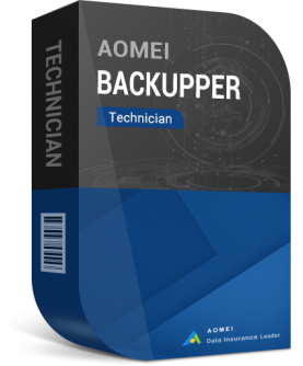 AOMEI Backupper Technician für Windows, Lifetime (lebenslange Lizenz) Unlimited PCs (unbegrenzte Anzahl PCs)