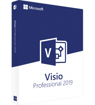 Microsoft Visio Professional 2019 Deutsch/Multilingual (D87-07425)