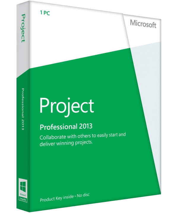 Microsoft Project 2013 Professional Deutsch/Multilingual  (AAA-01966)