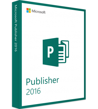 Microsoft Publisher 2016, Deutsch/Multilingual  (164-07550)