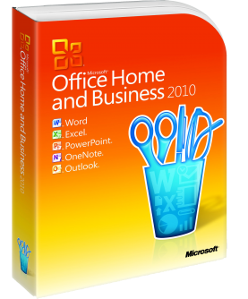 Microsoft Office 2010 Home and Business Deutsch/Multilingual (T5D-00559)