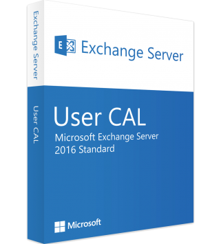 Microsoft Exchange Server 2016 Standard 1 User CAL Deutsch/Multilingual