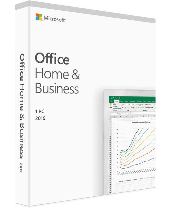 Microsoft Office 2019 Home and Business für Windows Deutsch/Multilingual (T5D-03183) (Dauerlizenz, Retail)
