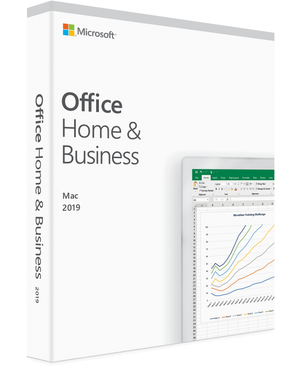 Microsoft Office 2019 Home and Business für Mac Deutsch/Multilingual (T5D-03183)