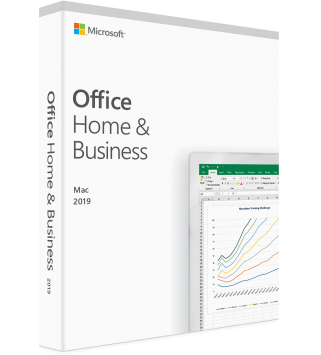 Microsoft Office 2019 Home and Business für Mac Deutsch/Multilingual (T5D-03183)