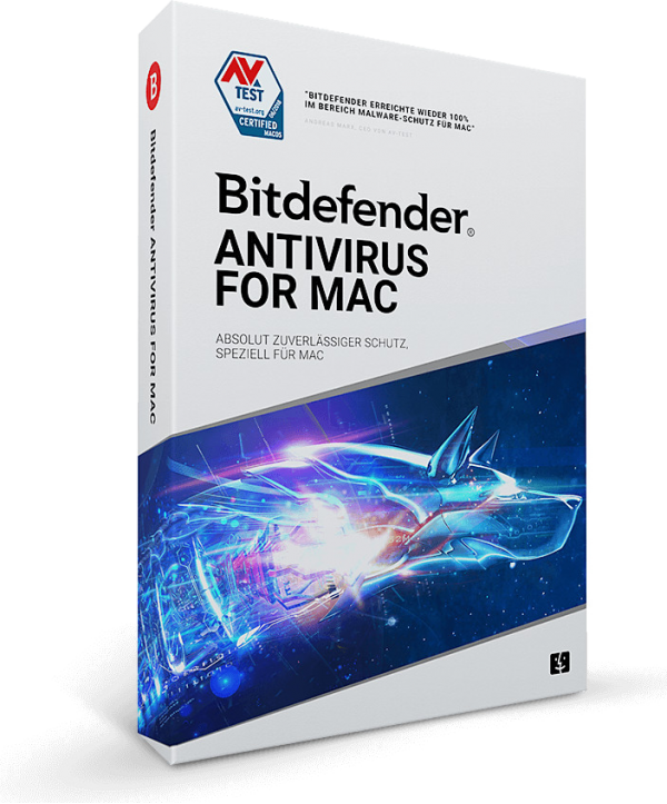 Bitdefender Antivirus for Mac 1 Gerät 2 Jahre (deutsch)