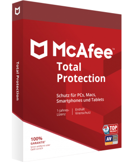 McAfee Total Protection 5 Geräte 1 Jahr